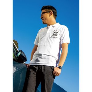 Photo2: MOON Equipped Polo Shirt