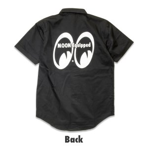 Photo4: MOON Equipped Eyeshape Short Sleeve Work Shirts