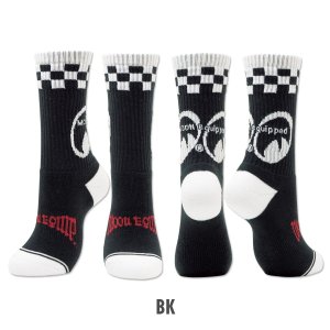 Photo3: MOON Equipped Checker Socks