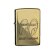 Photo2: MOON Equipped Zippo Lighter (Brass) (2)