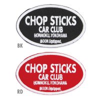 MOON Equipped Chop Sticks Car Club Patch