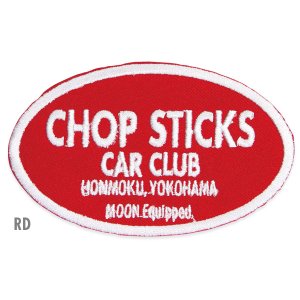 Photo3: MOON Equipped Chop Sticks Car Club Patch