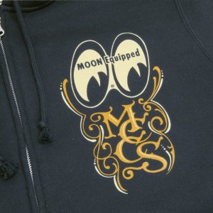 Photo7: MOON Custom Cycle Shop Zip Hoodie