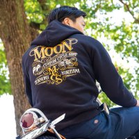 MOON Custom Cycle Shop Zip Hoodie