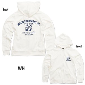 Photo4: MOON Equipment Co. Speed Shop Light Zip Hoodie