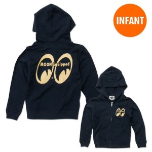 Photo4: MOON Equipped Infant Zip Hoodie