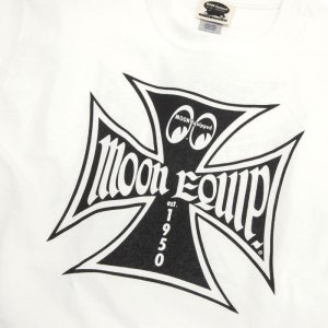 Photo6: MOON Equipped Iron Cross T-shirt