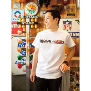 Photo2: MOON Equipment Red Roadster T-shirt