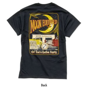 Photo5: MOON Automotive Garage T-shirt