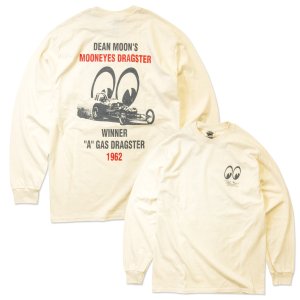 Photo3: MOONEYES Dragster Long Sleeve T-shirt