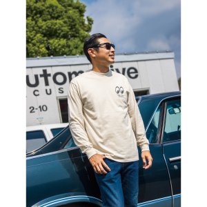 Photo2: MOONEYES Dragster Long Sleeve T-shirt