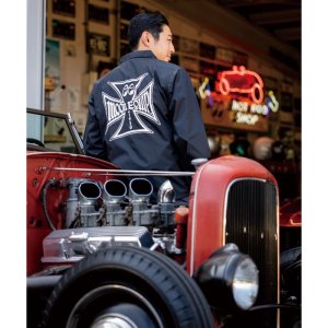 Photo3: MOON Equipped Iron Cross Coach Jacket