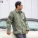 Photo3: MOON Equipped Eyeshape Boa Coach jacket (3)