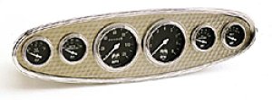 Photo1: Instrument Panel For 6 Gauge