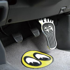 Photo1: MOONEYES Barefoot Gas Pedal L Size