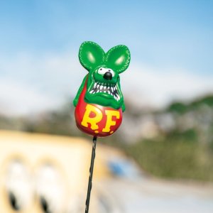 Photo1: Rat Fink Squeeze Antenna Topper