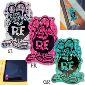 Photo1: Rat Fink Prism Decal
