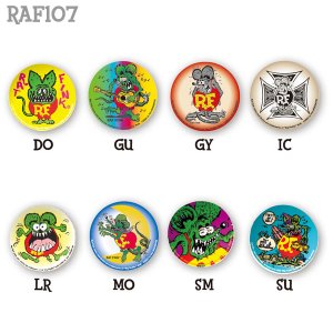 Photo2: Rat Fink Can Badge   (New Design)