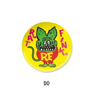 Photo3: Rat Fink Can Badge   (New Design)