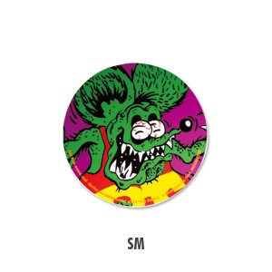 Photo9: Rat Fink Can Badge   (New Design)