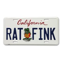 Rat Fink California Plate