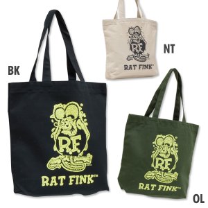 Photo1: Rat Fink Color Tote Bag