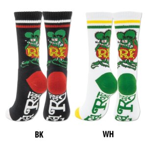 Photo2: Rat Fink Standing Socks