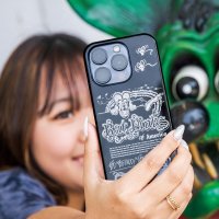 Rat Fink of USA iPhone 15 Pro Hard Case Black