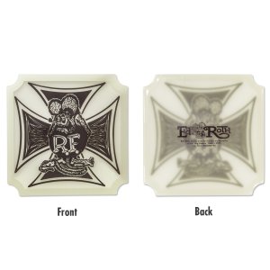 Photo3: Rat Fink Rubber Tray Iron Cross