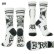 Photo3: Rat Fink Iron Cross Socks (3)