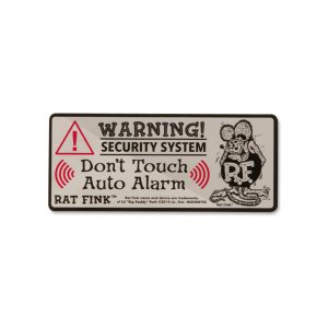 Photo1: Rat Fink Security Sticker