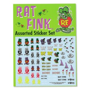 Photo2: Rat Fink Assorted Sticker Set (Water Slide)