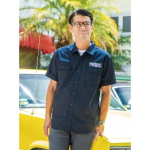 Photo2: Rat Fink Short Sleeve Work Shirt