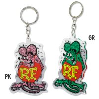 Rat Fink Clear Key Ring