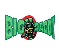Rat Fink Big Daddy Patch