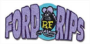 Photo1: Rat Fink Ford Rips Patch