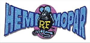 Photo1: Rat Fink HEMI Mopar Patch