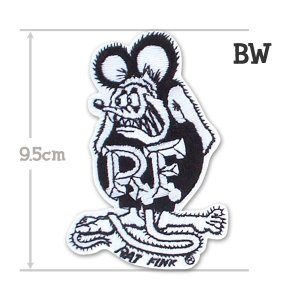 Photo2: Rat Fink Patch 9.5cm