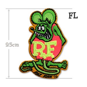 Photo3: Rat Fink Patch 9.5cm