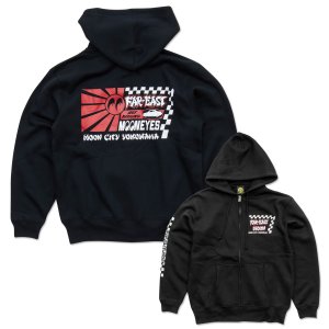 Photo3: FAR-EAST MOON Zip Hoodie