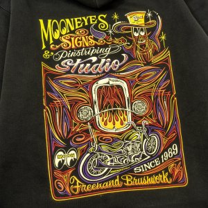 Photo6: MOON Signs & Pinstriping Studio Zip Hoodie