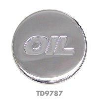 Chrome Oil Caps