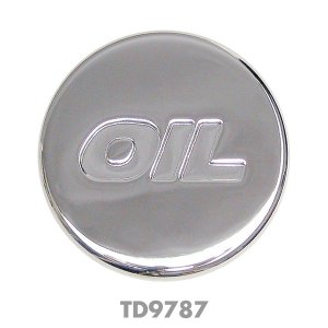 Photo1: Chrome Oil Caps