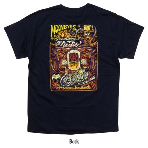 Photo4: MOON Signs & Pinstriping Studio T-shirt