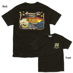 Photo2: Honmoku "Avenue D" T-shirt