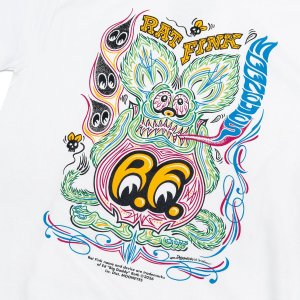 Photo4: Rat Fink x MOON Pinstripe T-shirt
