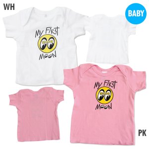 Photo3: My First MOON Baby T-Shirt
