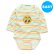 Photo2: MOON Baby Long Sleeve Rainbow Bodysuit (2)