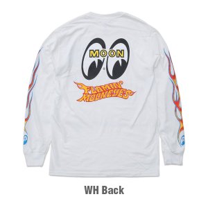 Photo3: Flamin' MOONEYES  Long Sleeve T-shirt