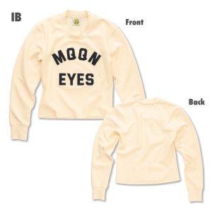 Photo6: Ladies MOONEYES Rib Long Sleeve T-shirt